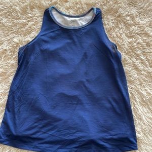 Athleta girls layered tank top